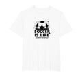Soccer Coach Soccer Is Life Rest Is T-Shirt - Minimalist Print for Adults