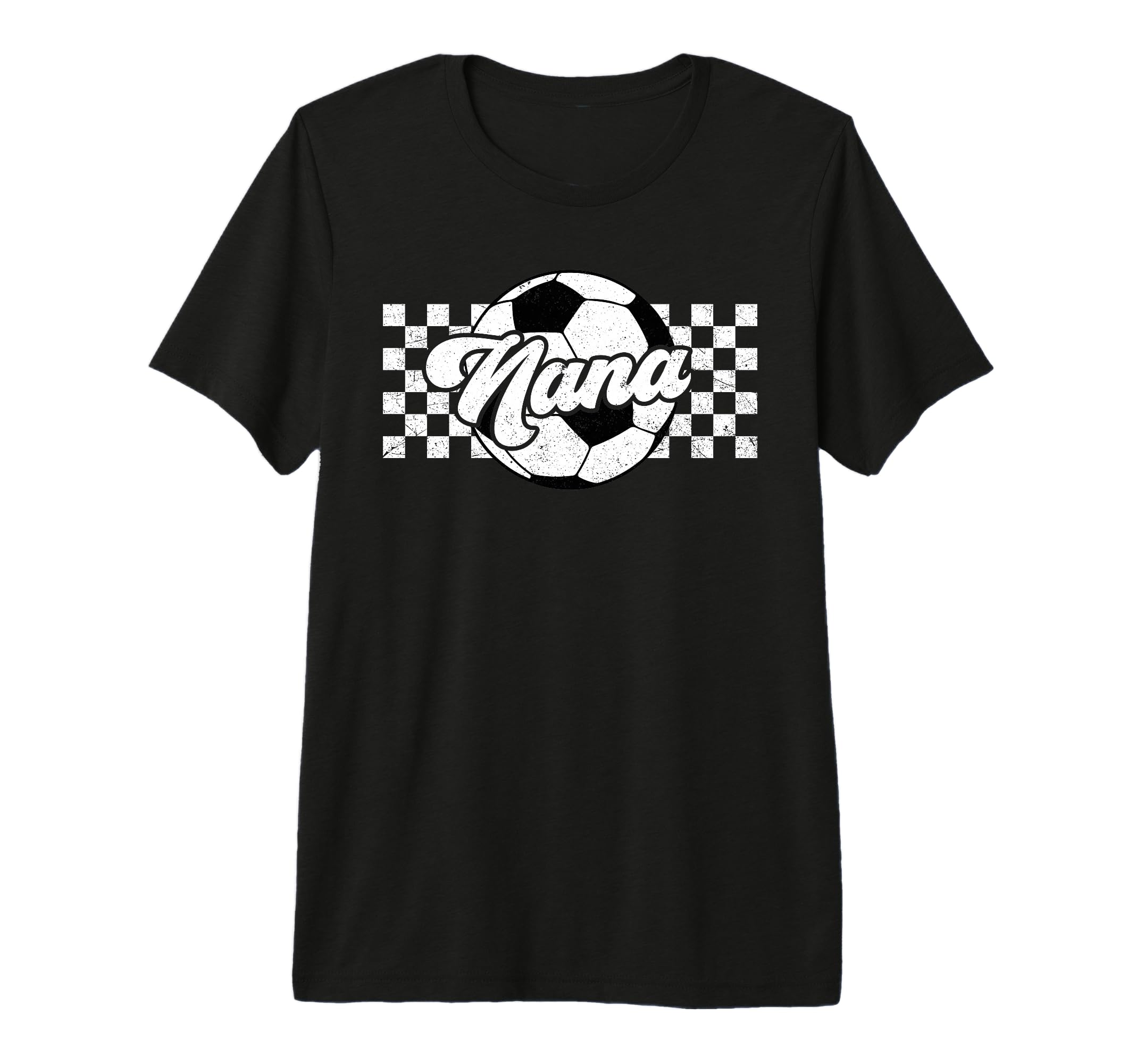 Soccer Nana Sport Lover Family Mothers T-Shirt - Graphic Print for Adults