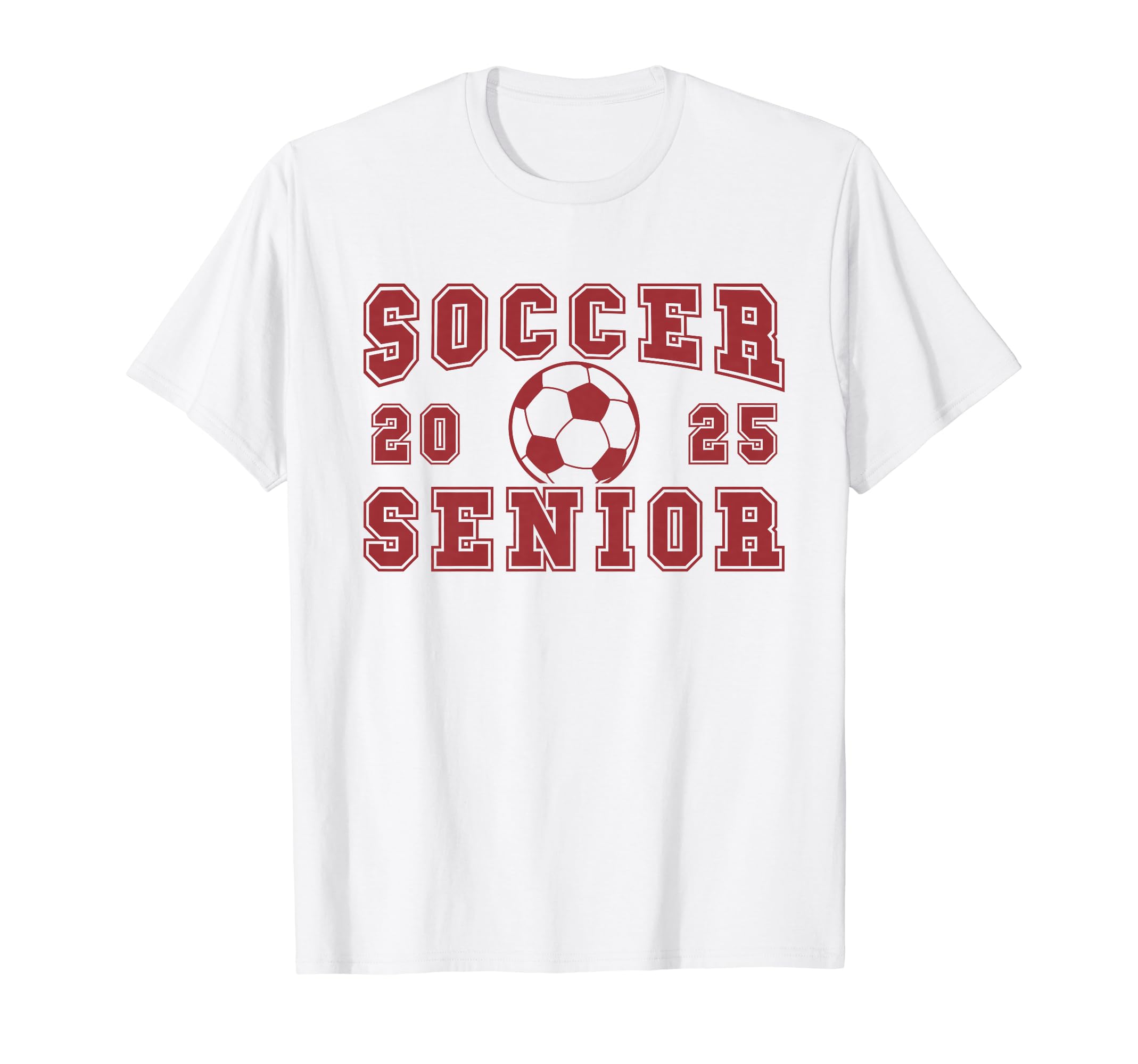 Soccer Senior Night Soccer Senior 2025 T-Shirt - Fun Novelty Design Unisex