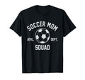 Soccer Mom Squad Gifts Hoodie - Unique Graphic Unisex