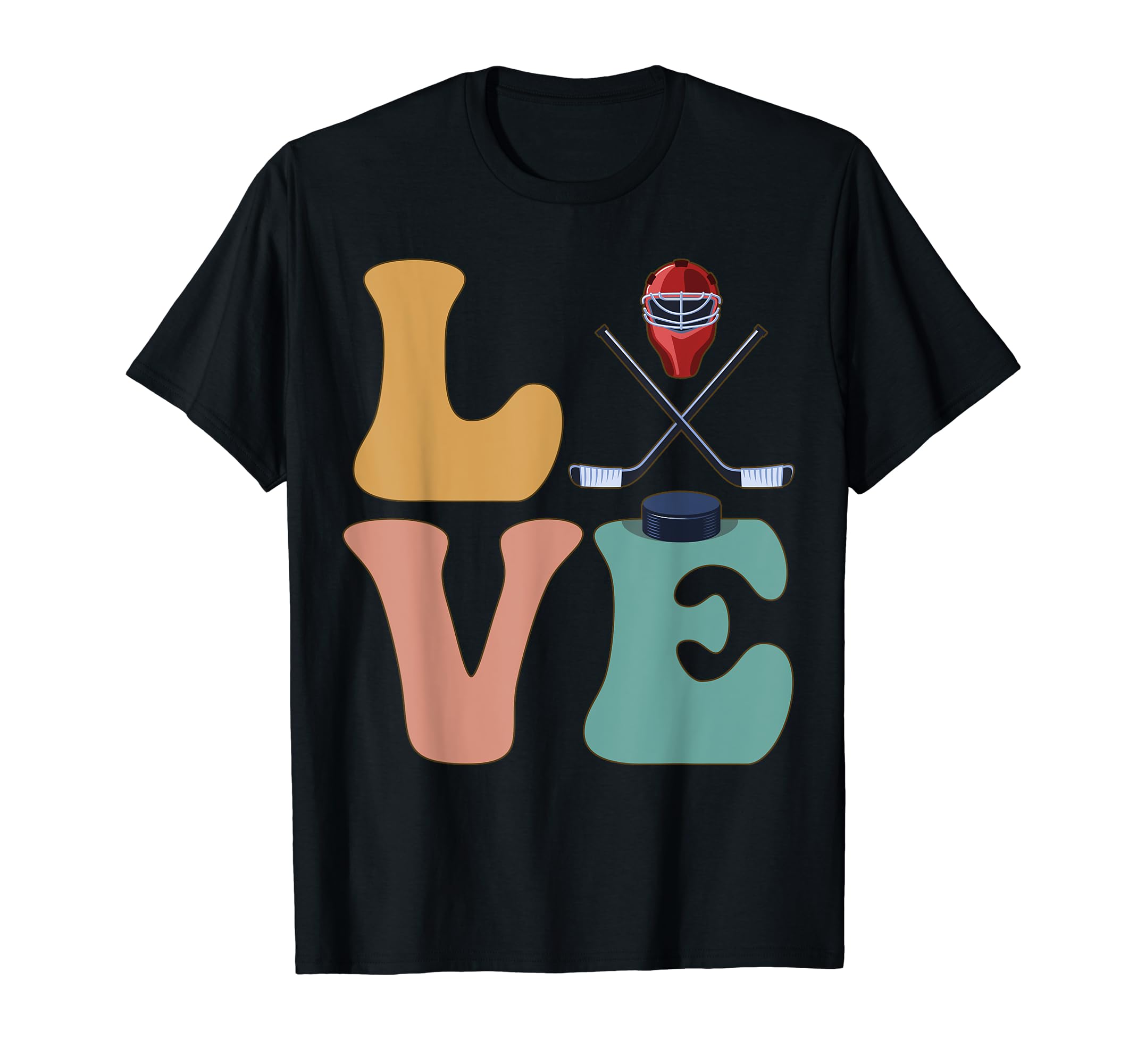 Ice Hockey Player Goalie Goal Keeper T-Shirt - Unique Graphic for Adults