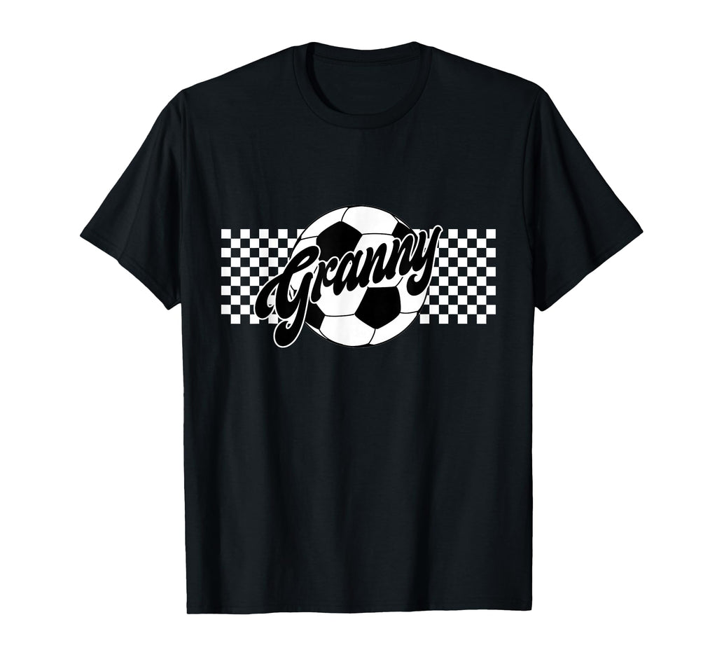 Soccer Granny Soccer Sport Player T-Shirt - Casual Everyday Wear Men Women