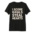 Soccer Score Goals Football T-Shirt - Custom Art Print for Adults
