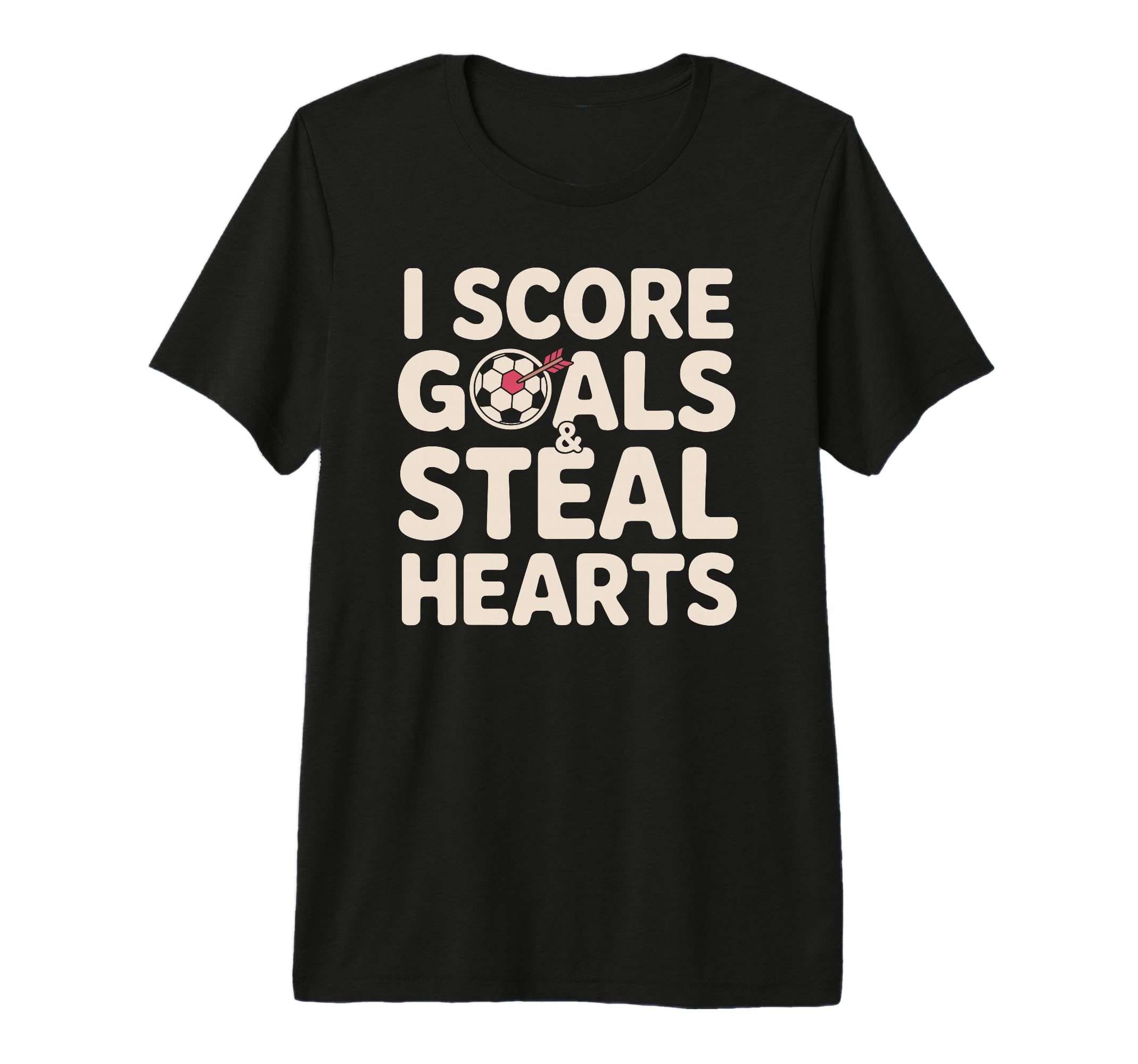 Soccer Score Goals Football T-Shirt - Custom Art Print for Adults