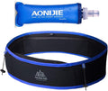 AONIJIE Hydration Belt Running Fanny Pack, with 250ml Soft Water Bottle Flask Phone Holder for Trailing Running Climbing Jogging Cycling Workout Fitness 3 Colors (Blue, M/L)