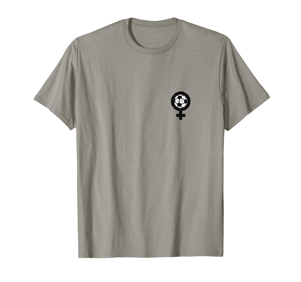 Female Soccer Womens Soccer T-Shirt - Novelty Apparel Unisex