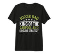 King Carpool And Sideline Strategy T-Shirt - Trendy Graphic Men Women
