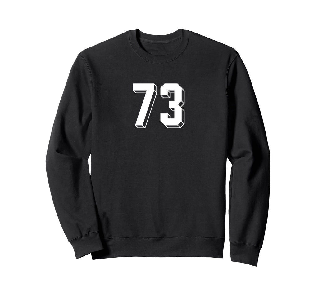 Number 73 80S 90S Soccer Team Jersey Sweatshirt - Graphic Print Men Women