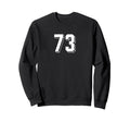 Number 73 80S 90S Soccer Team Jersey Sweatshirt - Graphic Print Men Women