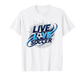 Soccer Mom Live Love Soccer Passion Sweatshirt - Trendy Graphic Men Women
