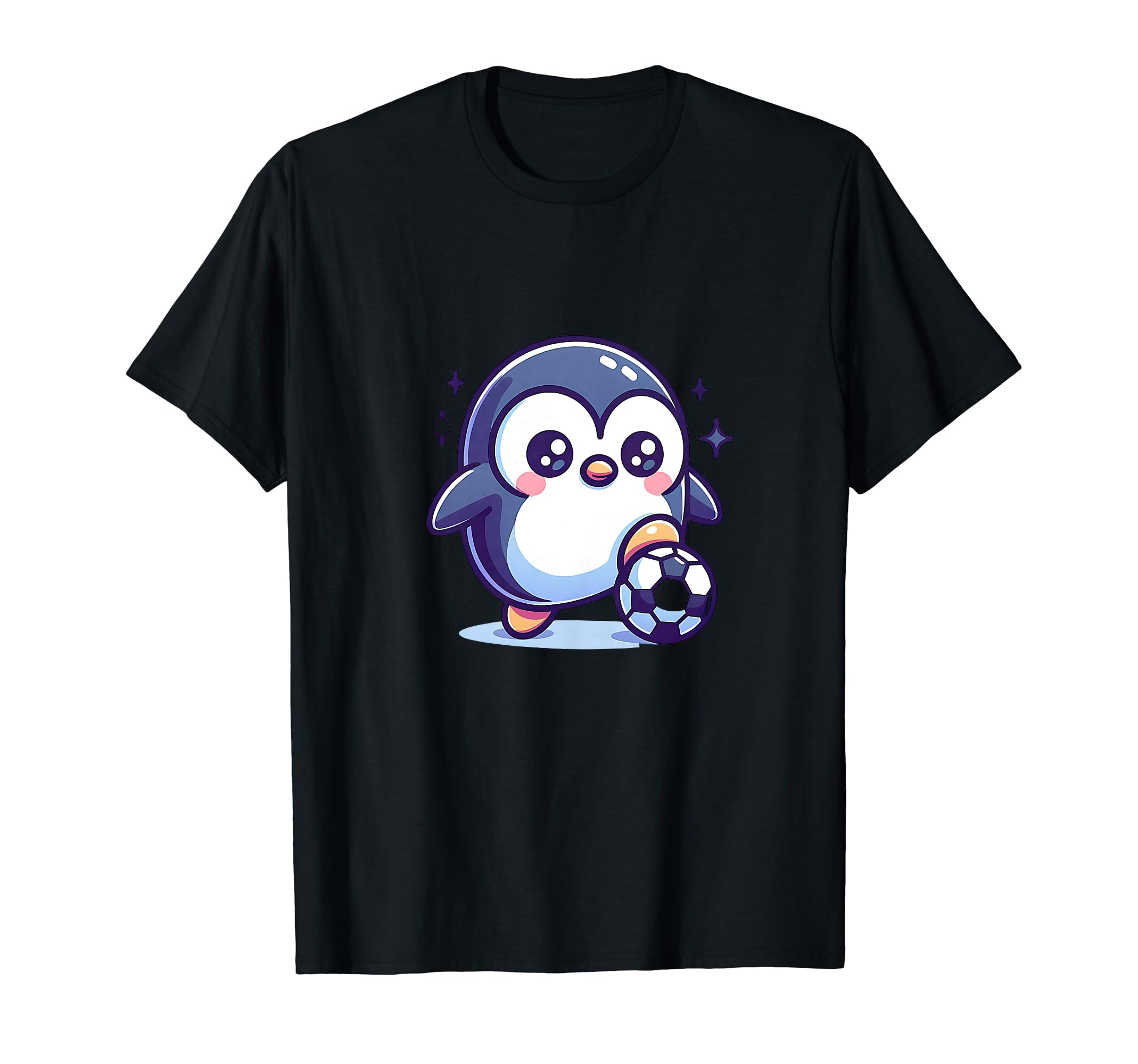 Funny Soccer Penguin Champion Fan T-Shirt - Novelty Apparel Unisex