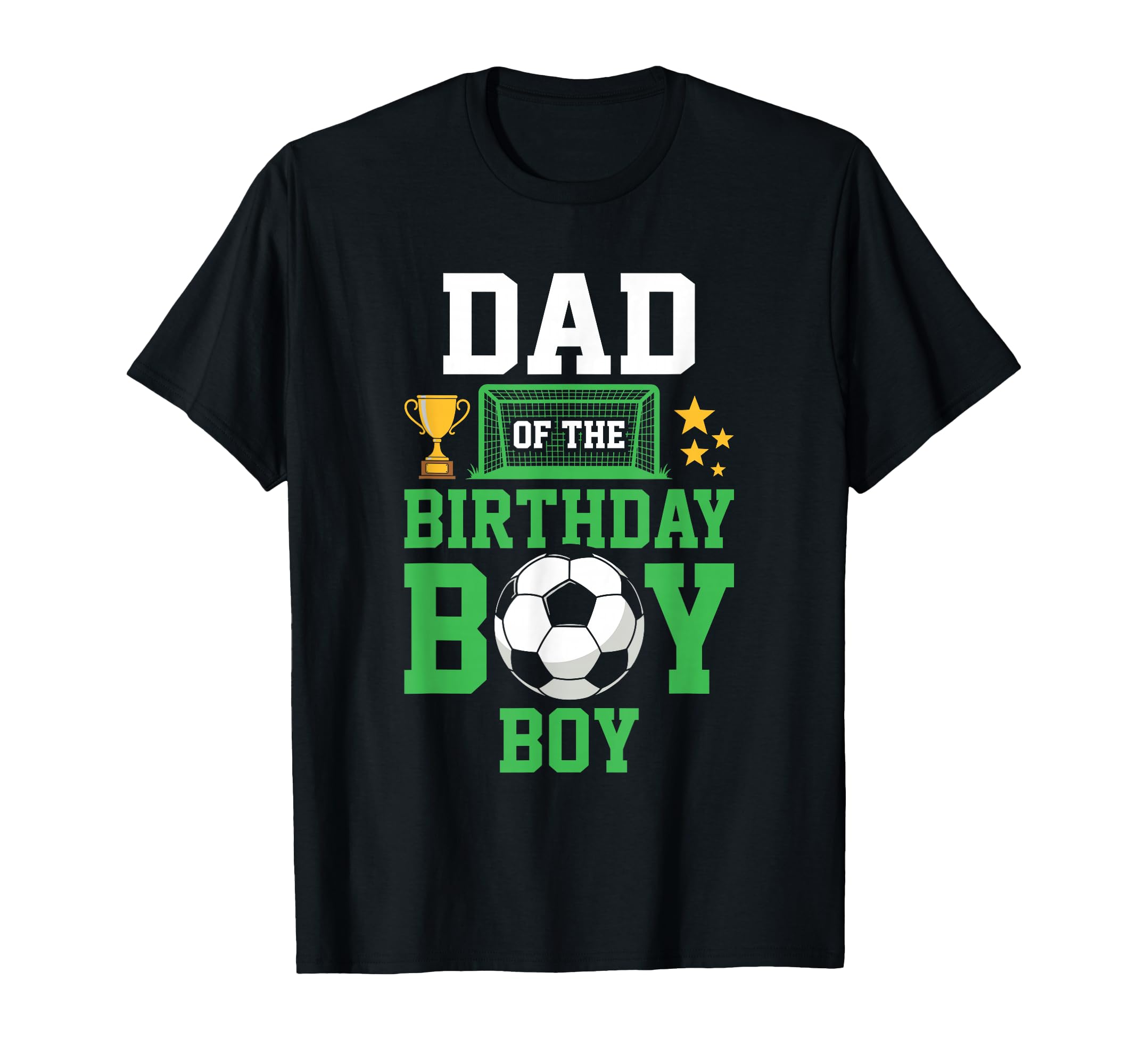 Soccer Dad Birthday Party Soccer T-Shirt - Novelty Apparel for Adults