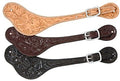 Royal King Floral Stamp Spur Strap - Black