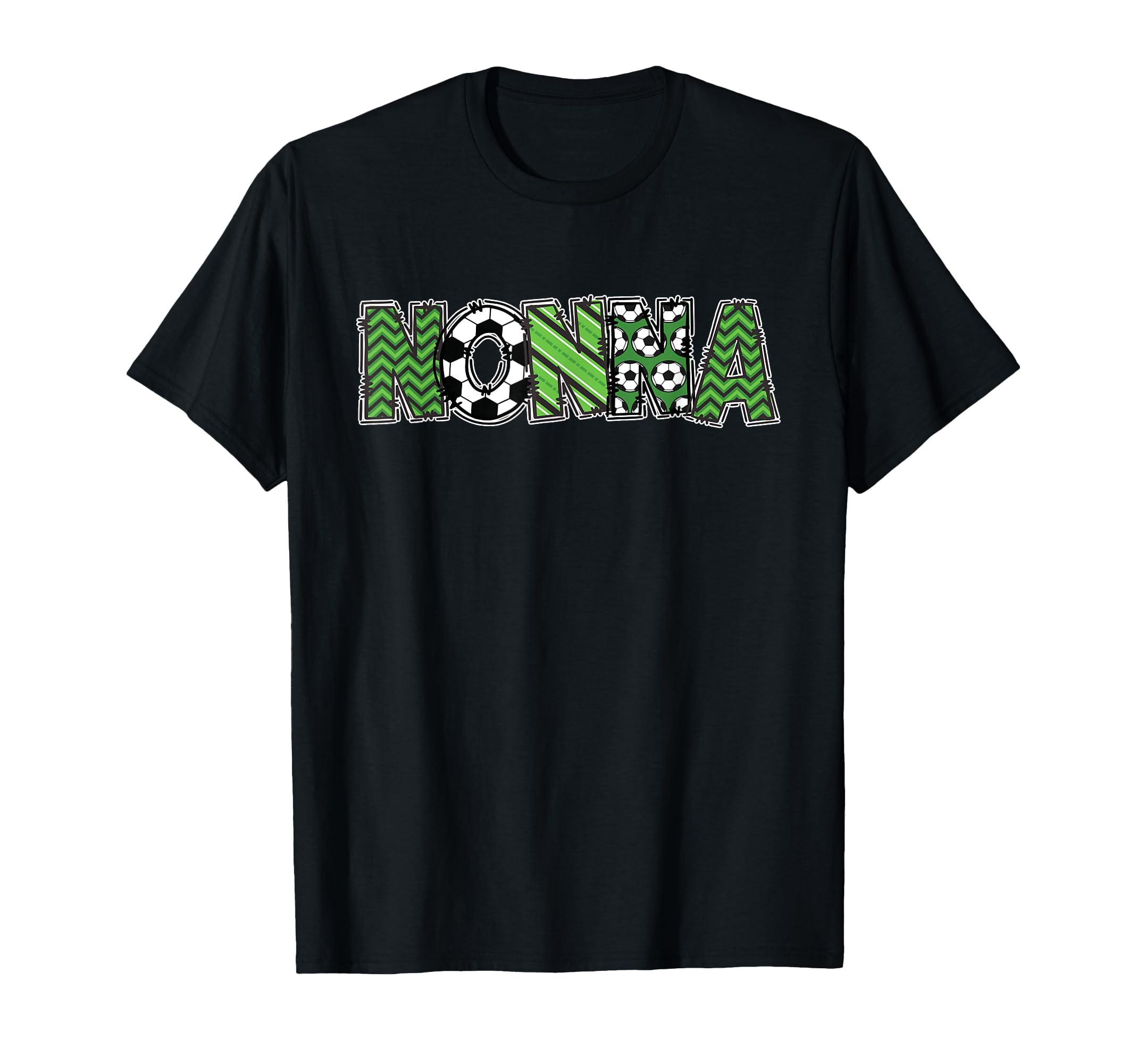 Soccer Nonna Birthday Party T-Shirt - Minimalist Print Unisex