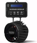 Aquarium Wave Maker With Controller, 3400 GPH DC Circulation Pump, Ultra-Quiet Fish Tank Powerhead with Magnetic Mount Suction for 60-120 Gal Freshwater Saltwater Tank