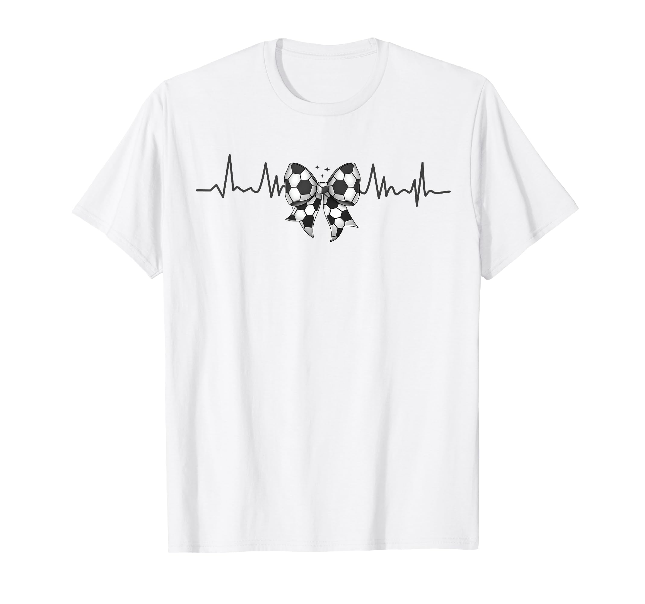 Soccer Heartbeat Soccer Mom T-Shirt - Aesthetic Graphic for Adults