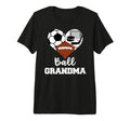 Ball Grandma Heart Funny Soccer T-Shirt - Novelty Apparel Men Women