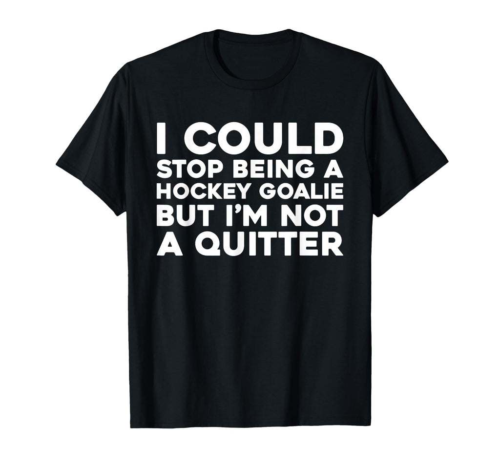 Hockey Goalkeeper Ice Hockey Goalie T-Shirt - Minimalist Print Unisex