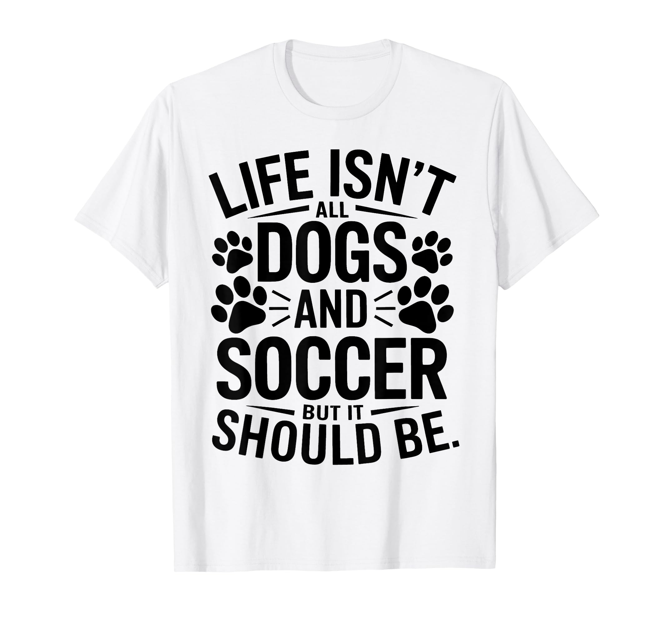 Soccer Player Soccer Lovers Dog Designs T-Shirt - Novelty Apparel Men Women