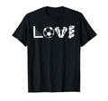 Soccer Love Gift Football Player T-Shirt - Fun Novelty Design Men Women