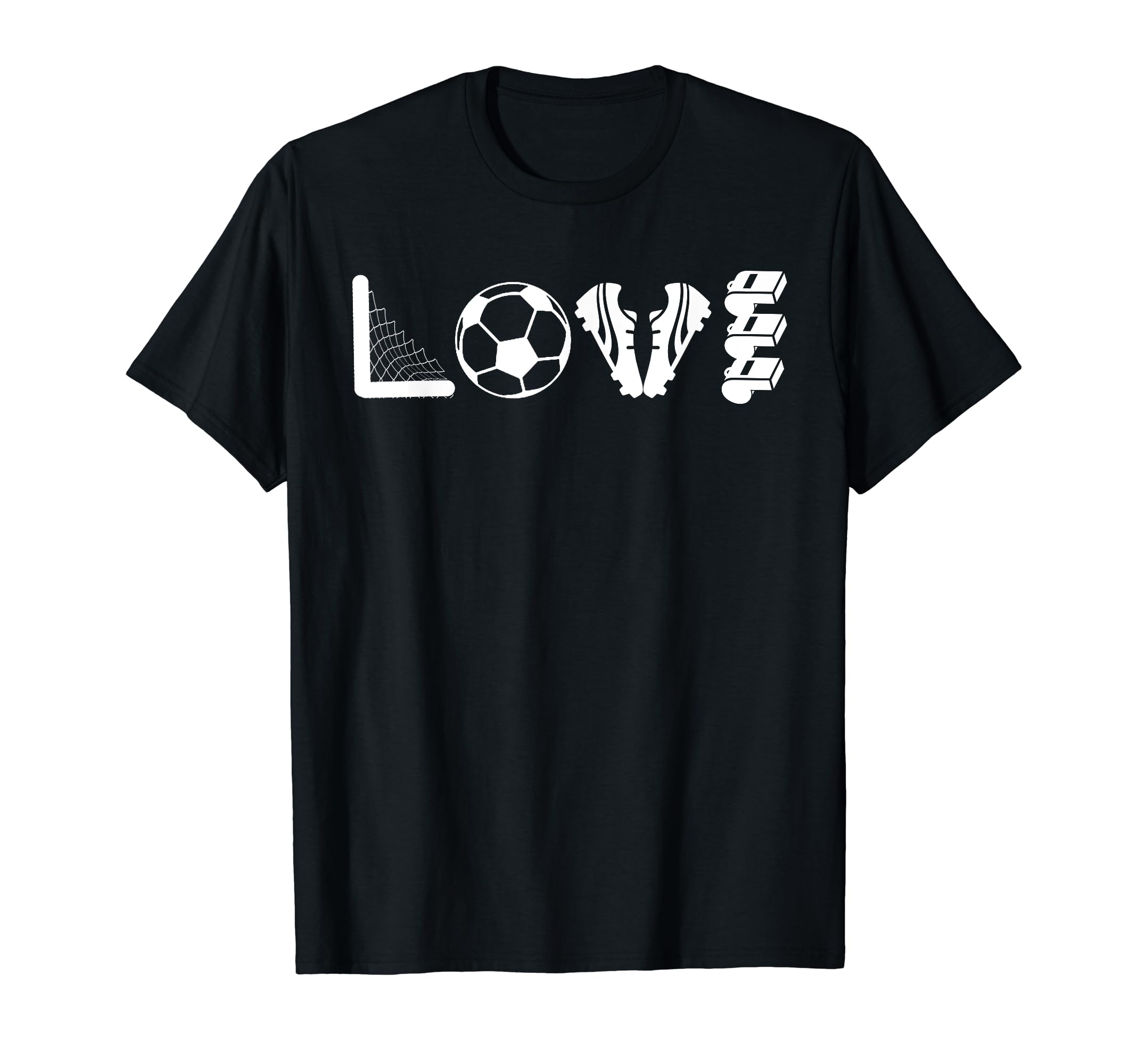 Soccer Love Gift Football Player T-Shirt - Fun Novelty Design Men Women