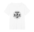 Soccer Is Our Life Soccer Sister Passion T-Shirt - Novelty Apparel Unisex