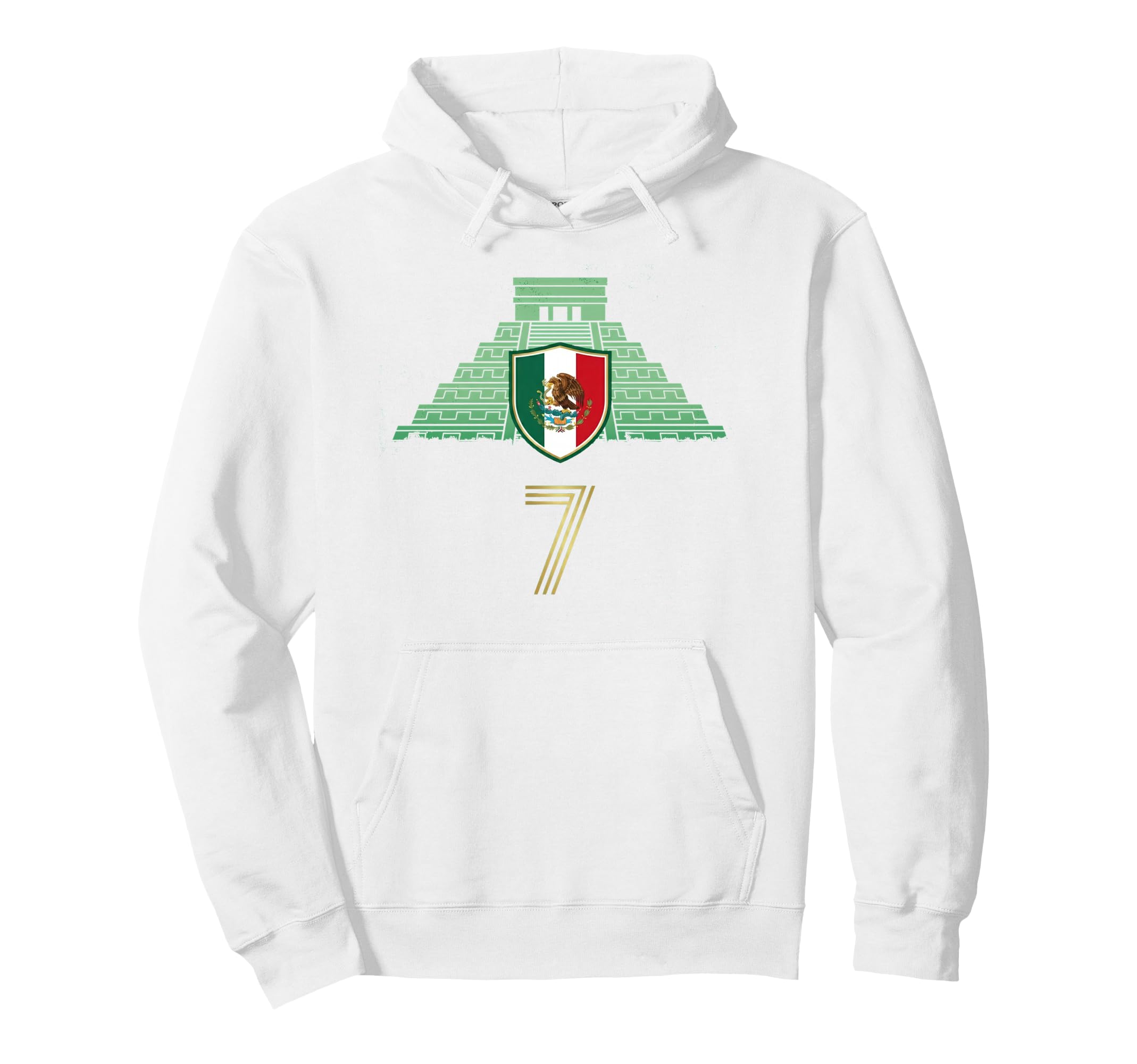 Mexico Flag Mexican Hispanic Pride Hoodie - Unique Graphic for Adults