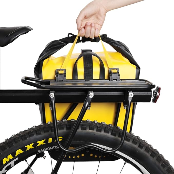 Rhinowalk Bike Bag Waterproof Bike Pannier Bag,(for Bicycle Cargo Rack Saddle Bag Shoulder Bag Laptop Pannier Rack Bicycle Bag Professional Cycling Accessories)
