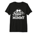 Soccer Mommy Soccer Ball Tri Blend T-Shirt - Novelty Apparel for Adults