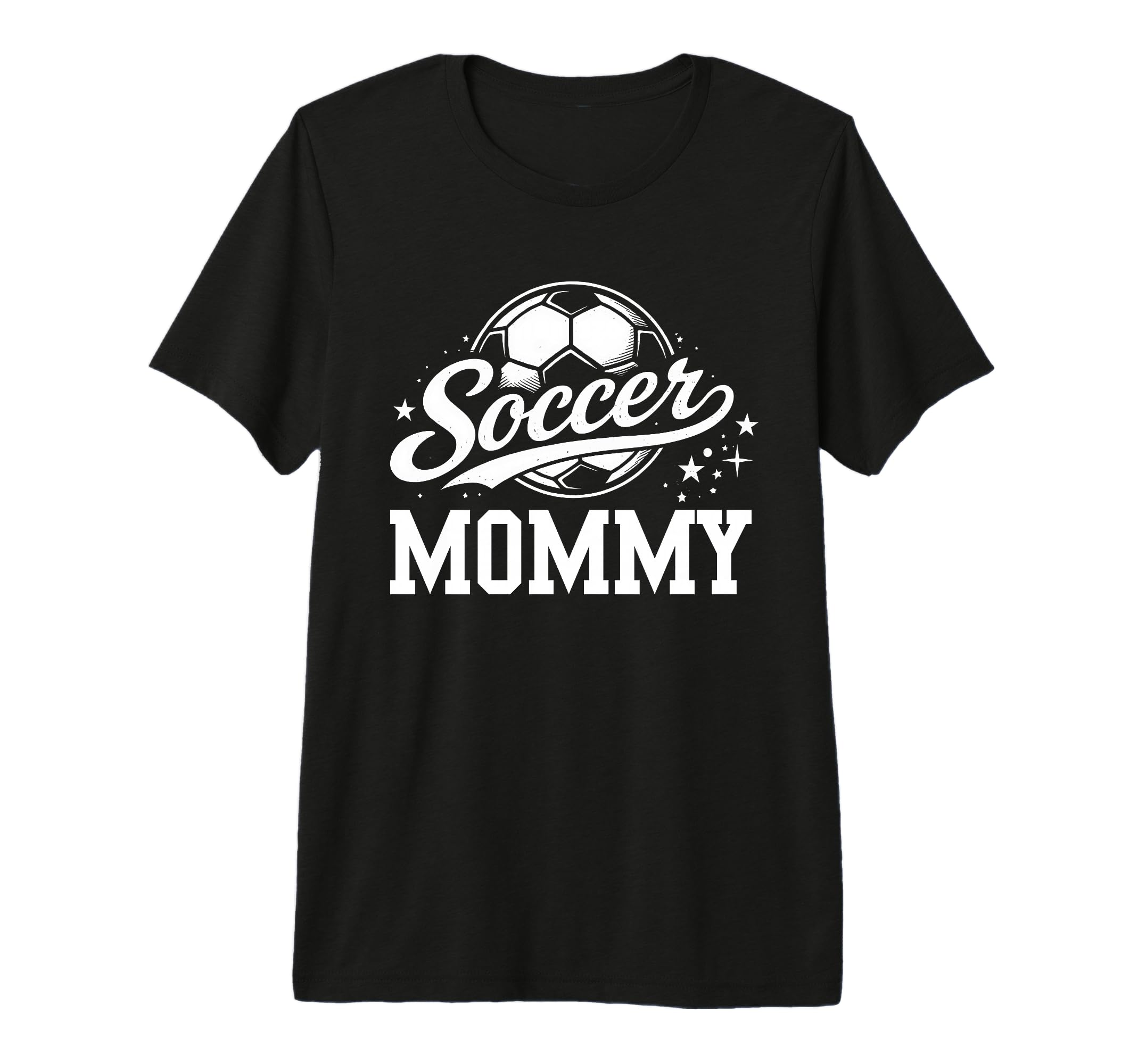 Soccer Mommy Soccer Ball Tri Blend T-Shirt - Novelty Apparel for Adults