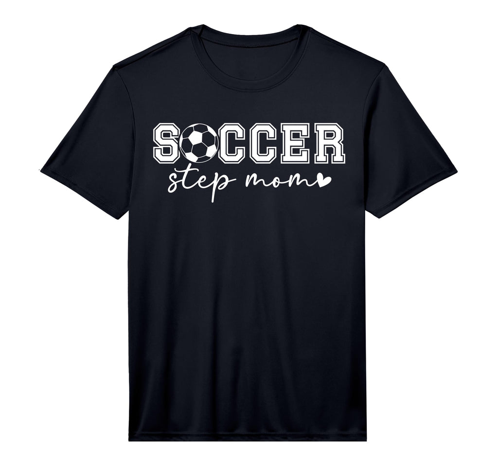 Mens Soccer Step Mom Soccer Player T-Shirt - Fun Novelty Design Men Women