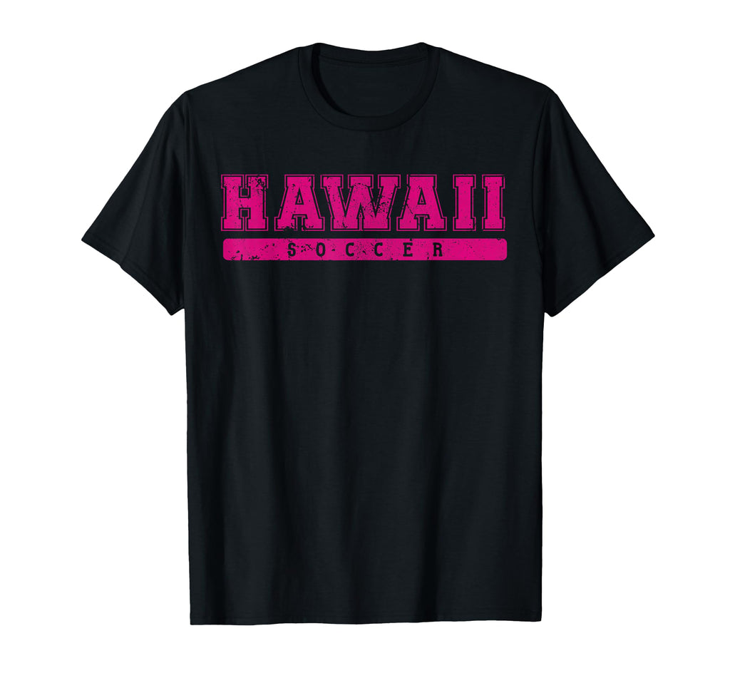 Hawaii Soccer Tees Tanks Tops T-Shirt - Unique Graphic for Adults