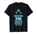 Argentina World Champion 2022 Soccer Fans T-Shirt - Unique Graphic Unisex