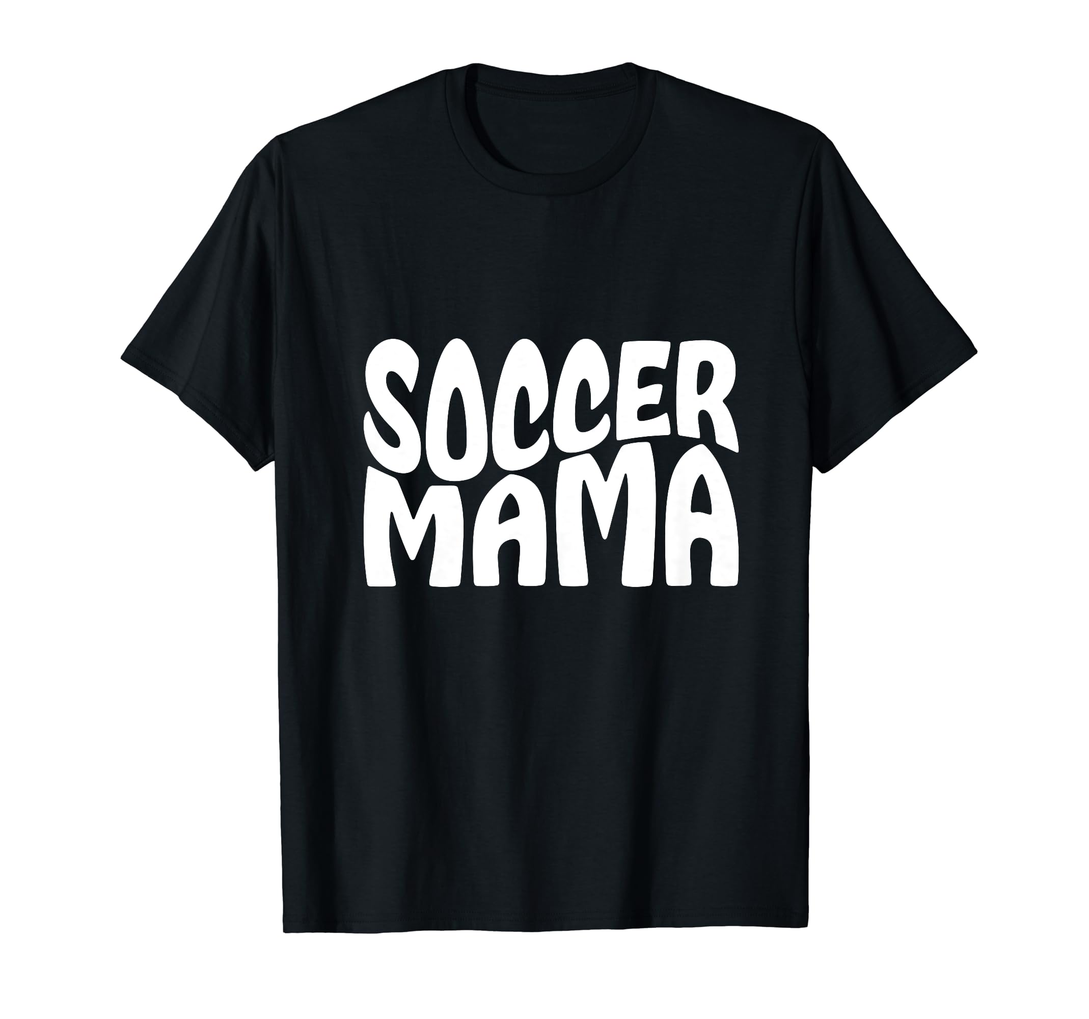 Soccer Mama Groovy Soccer Moms T-Shirt - Minimalist Print Unisex