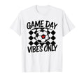 Groovy Soccer Soccer Game Day Vibes T-Shirt - Aesthetic Graphic Men Women