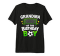 Grandma Birthday Soccer Ball Tri T-Shirt - Custom Art Print for Adults