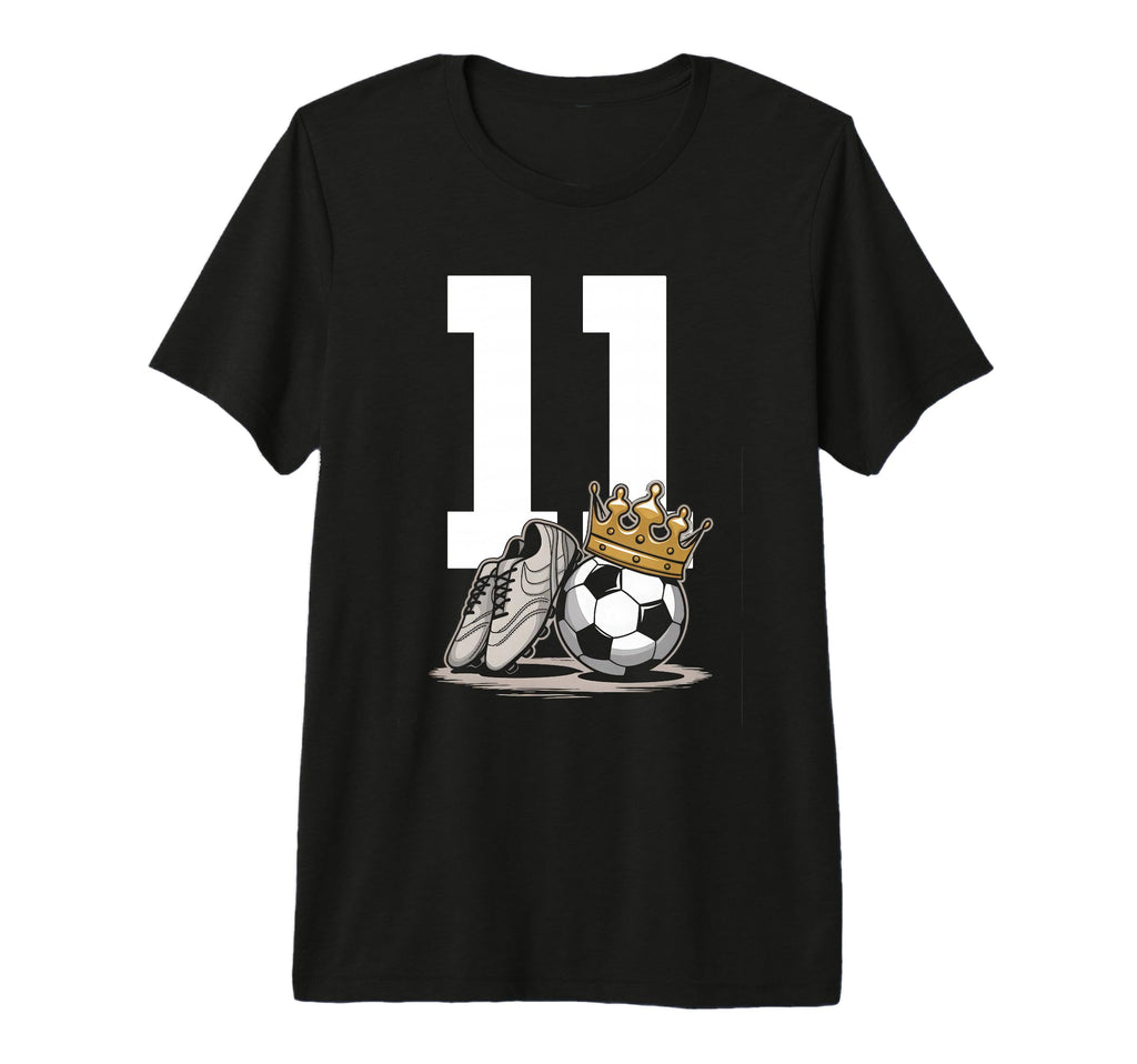 11 Soccer Birthday Gift Soccer Fan T-Shirt - Novelty Apparel for Adults