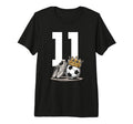 11 Soccer Birthday Gift Soccer Fan T-Shirt - Novelty Apparel for Adults