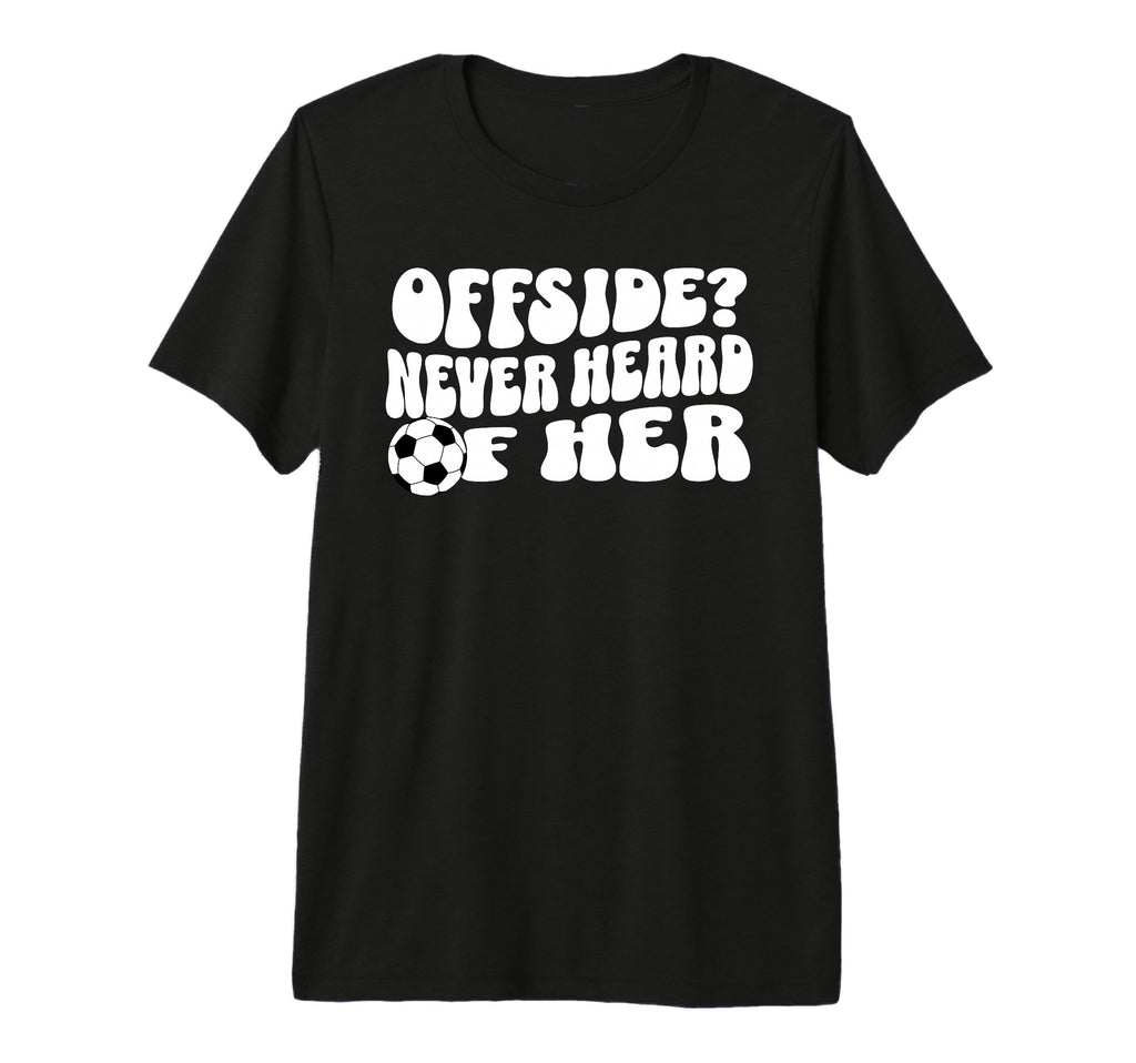 Goalgetter Soccer Mom Offside T-Shirt - Casual Everyday Wear for Adults