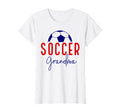 Soccer Grandma Soccer Grandson Support T-Shirt - Trendy Graphic Men Women