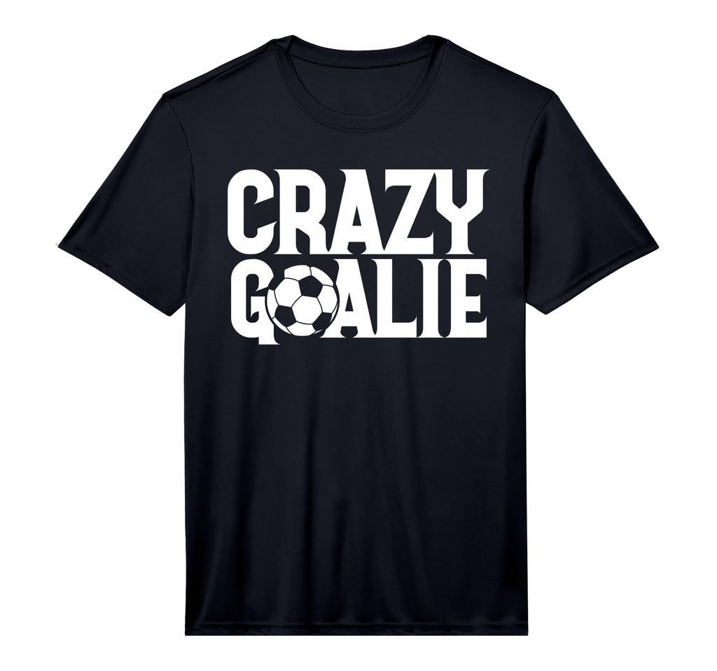 Mens Football Lovers Crazy Goalkeeper T-Shirt - Trendy Graphic Men Women