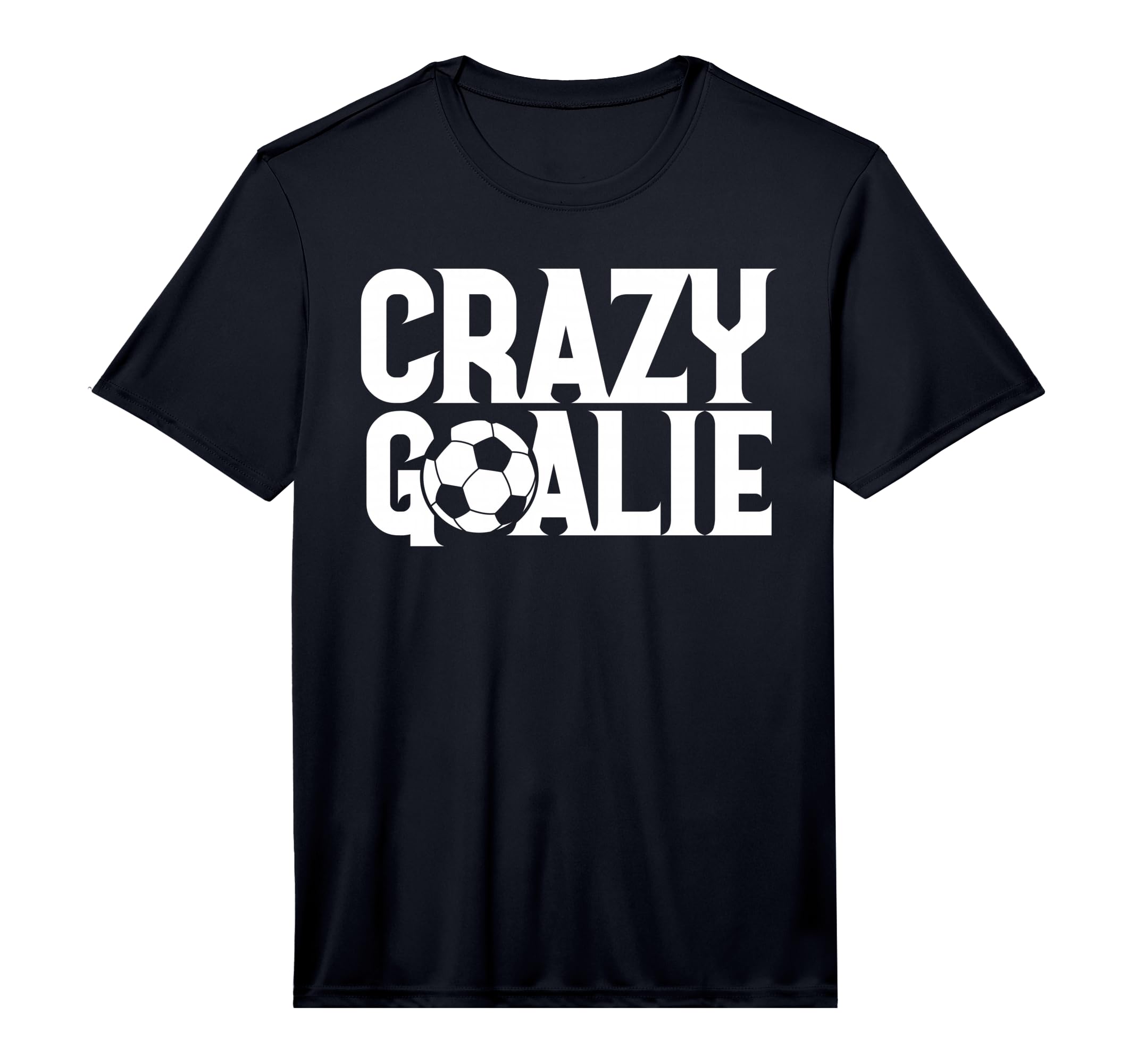 Mens Football Lovers Crazy Goalkeeper T-Shirt - Trendy Graphic Men Women