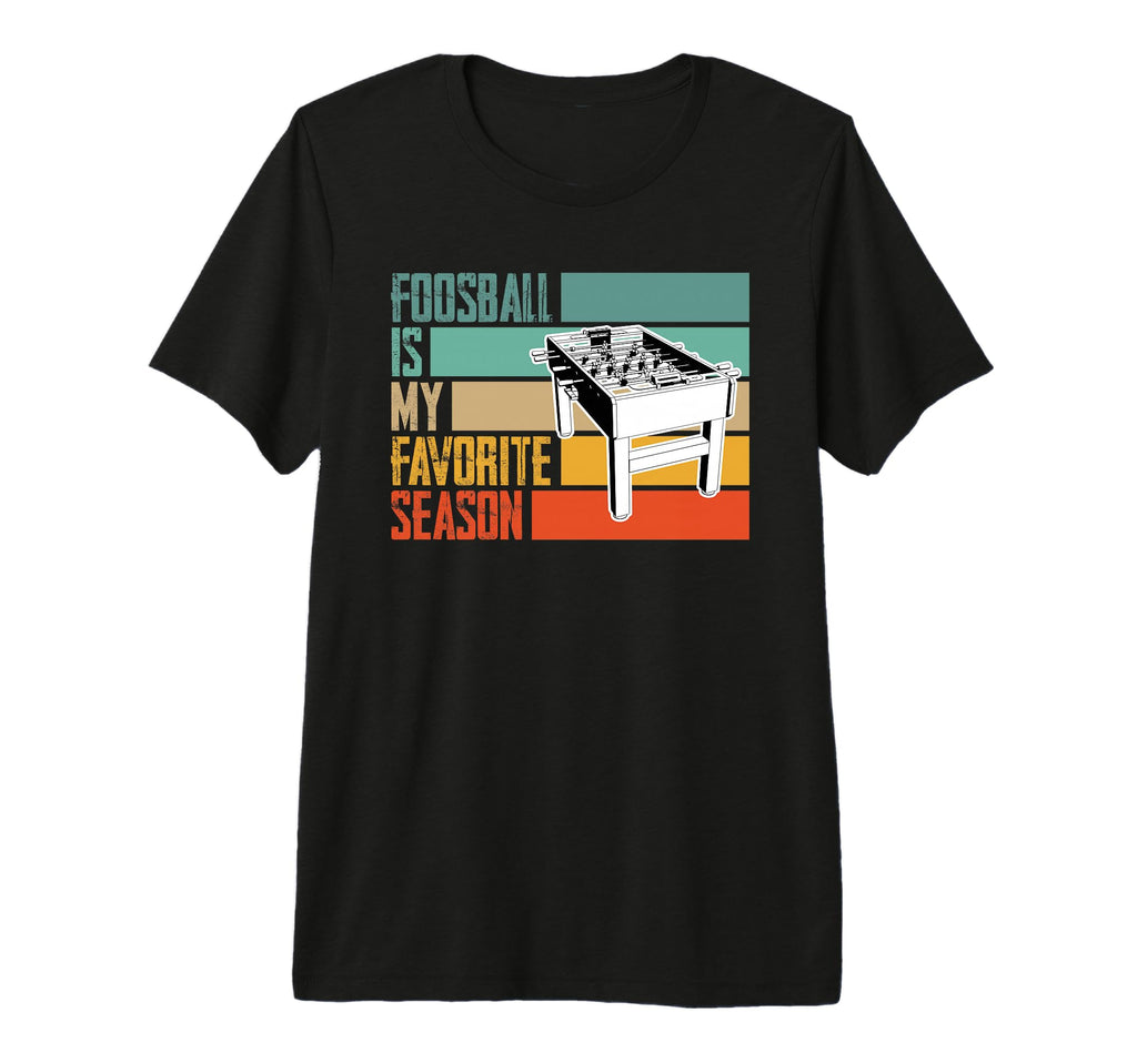 Favorite Season Football Table T-Shirt - Casual Everyday Wear Unisex