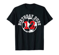 12 Year Old 12Th Birthday Dude Soccer T-Shirt - Minimalist Print Men Women