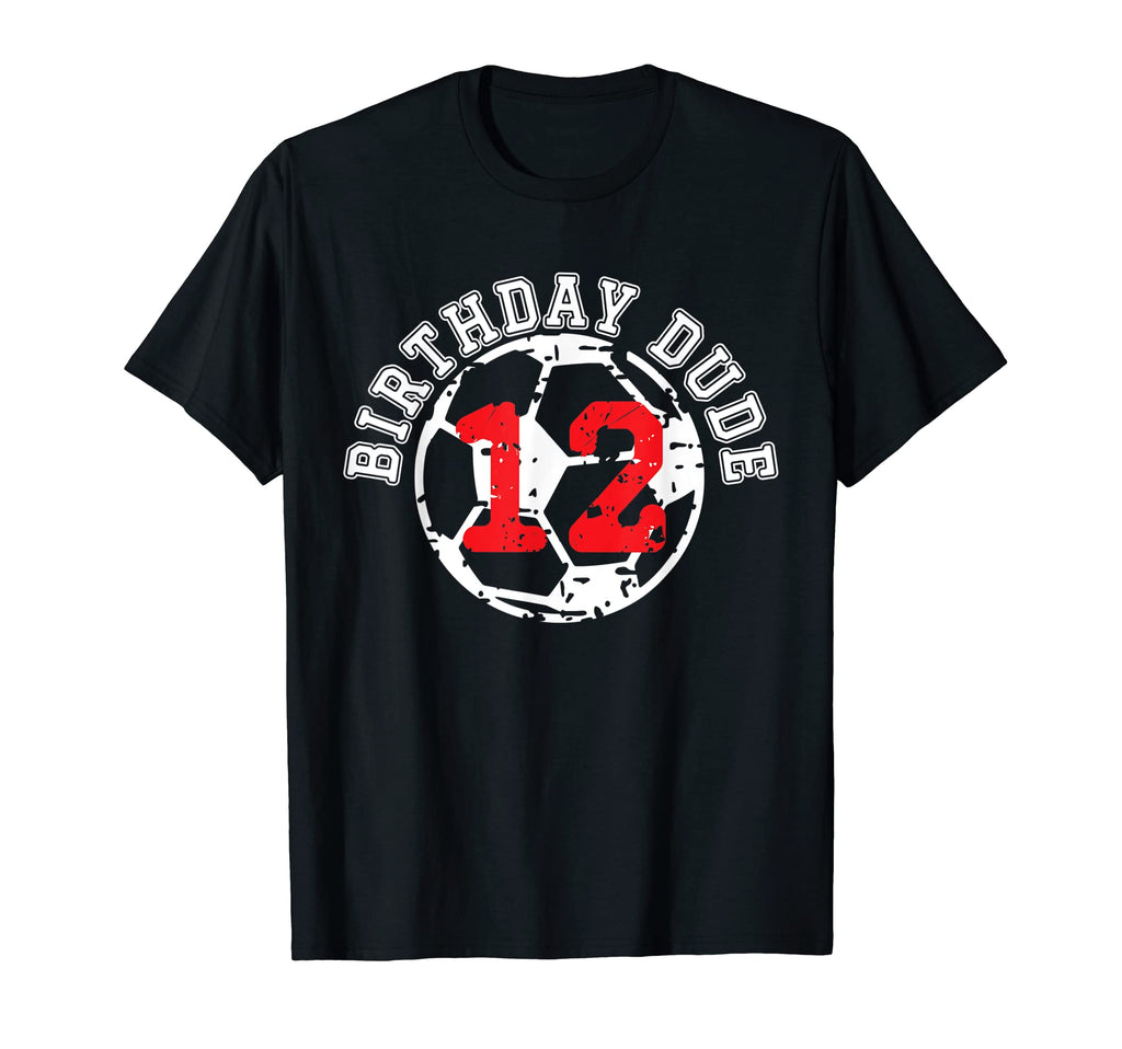 12 Year Old 12Th Birthday Dude T-Shirt - Casual Everyday Wear Men Women