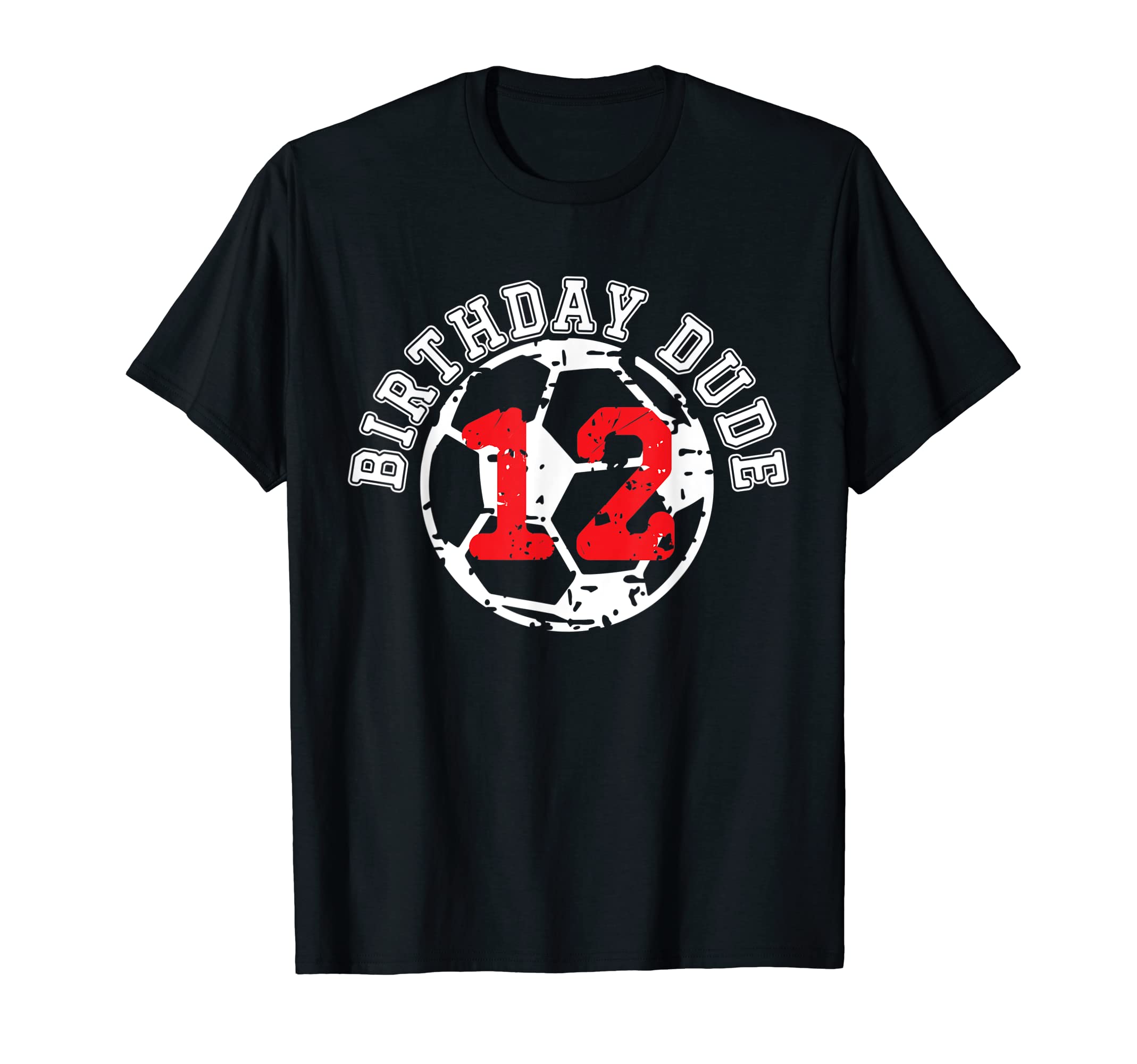 12 Year Old 12Th Birthday Dude T-Shirt - Casual Everyday Wear Men Women
