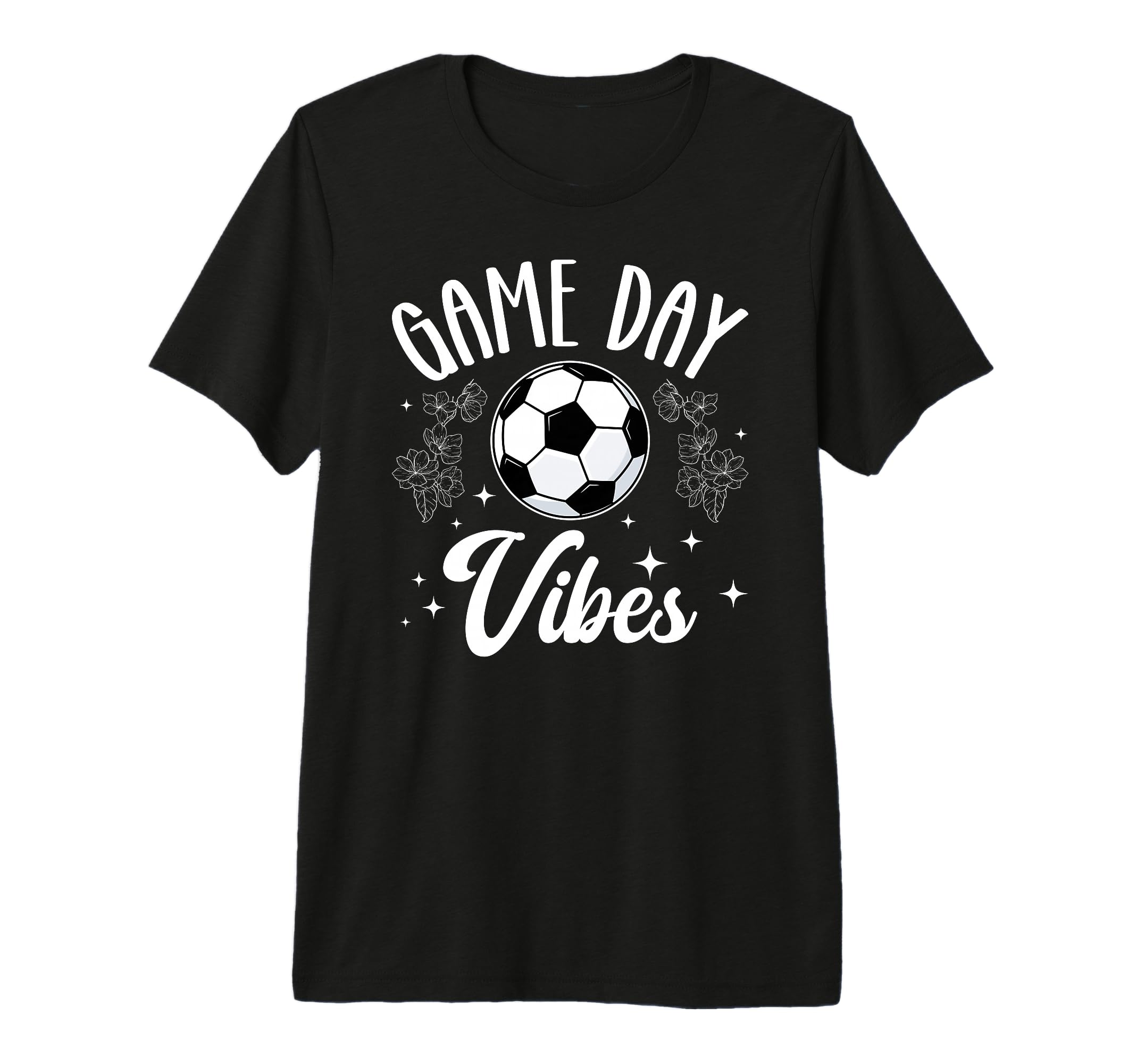 Game Day Vibes Soccer Game Day Soccer T-Shirt - Minimalist Print Unisex