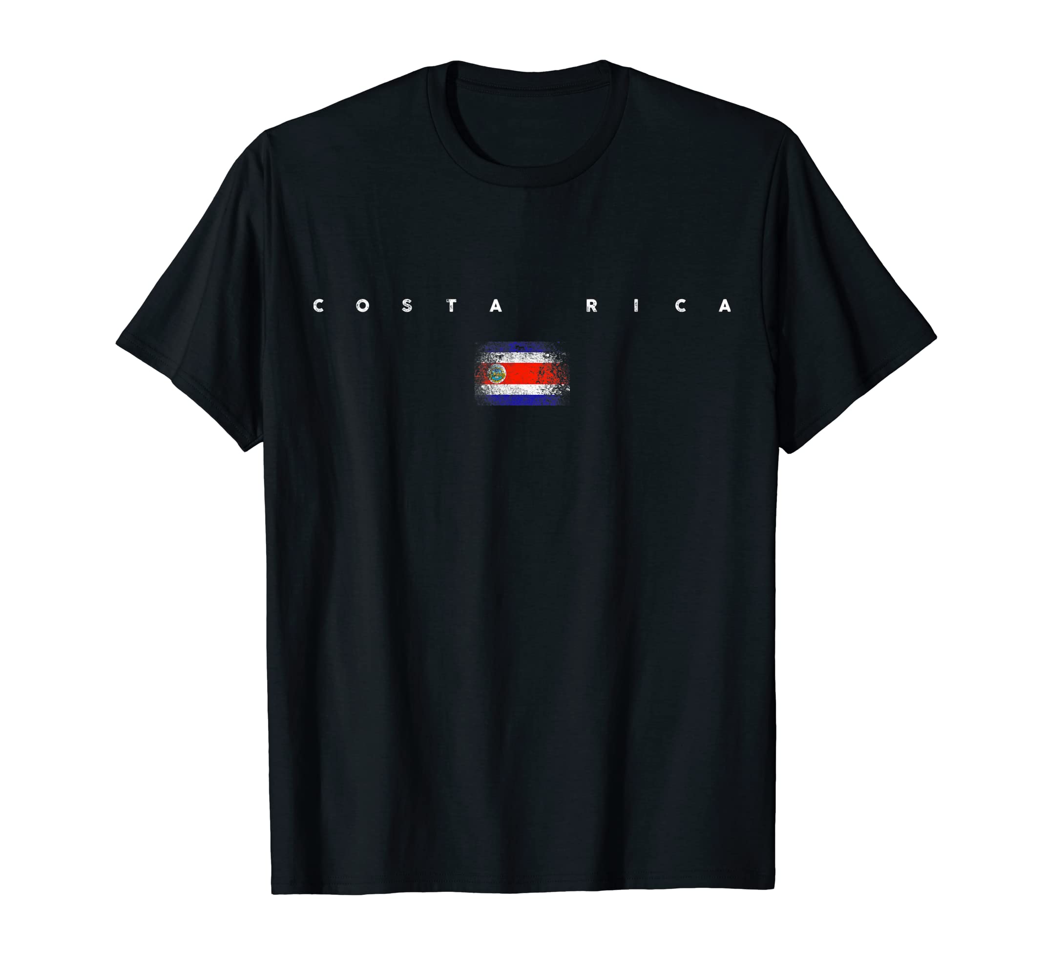 Costa Rica Flag Pride Soccer Football T-Shirt - Aesthetic Graphic Unisex
