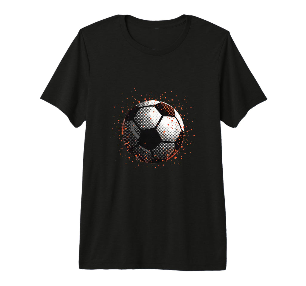 Soccer Football Tri Blend T-Shirt - Unique Graphic Unisex