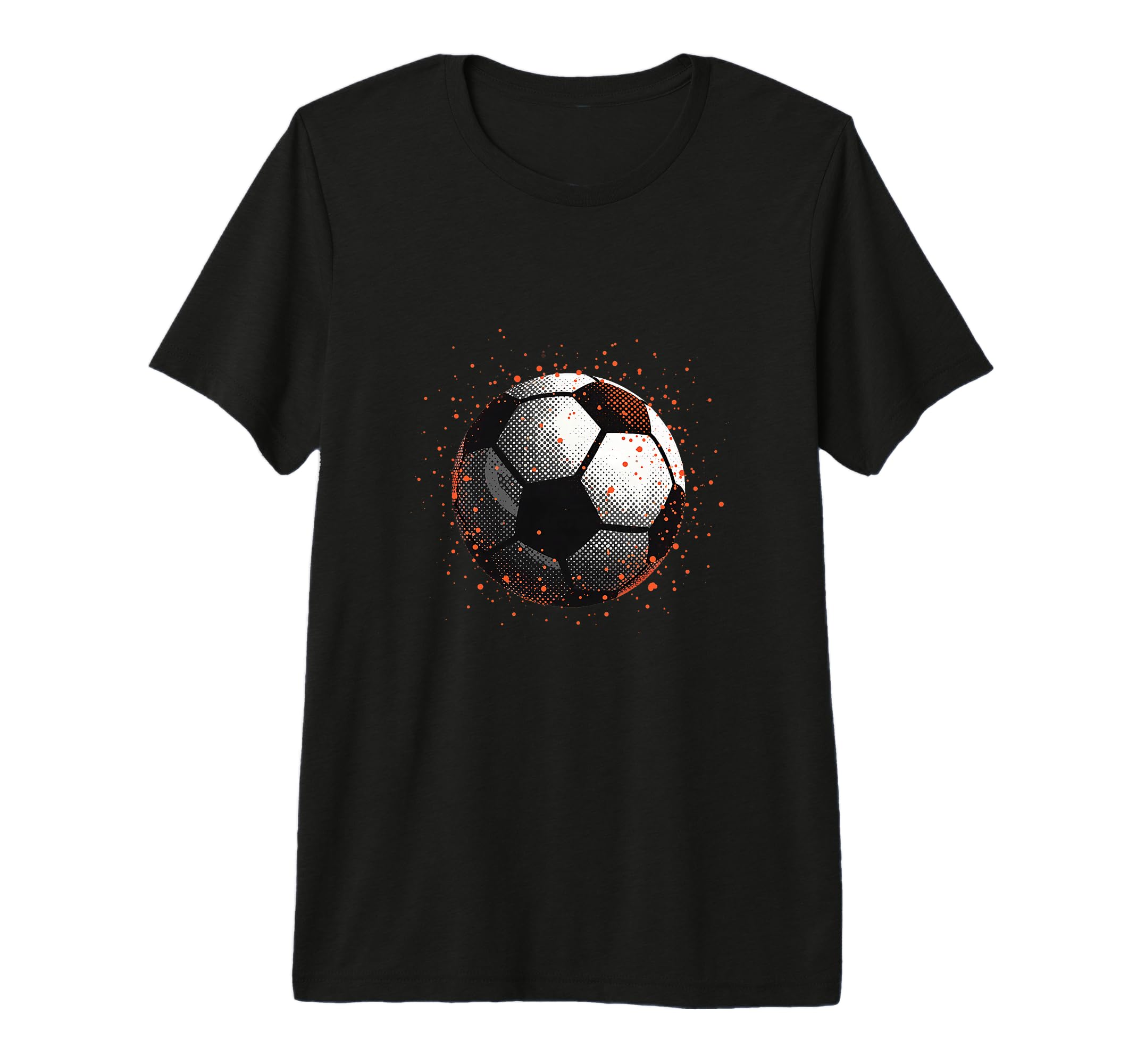 Soccer Football Tri Blend T-Shirt - Unique Graphic Unisex